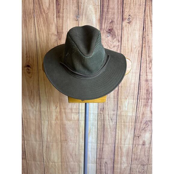 Henschel Hat Co. H1H Vented Mesh Canvas Safari Hat Size - Picture 1 of 5